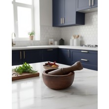 Feyza Design El Yapımı Sur Ahşap Epoksi Ceviz Ağacı Dekoratif Havanürün