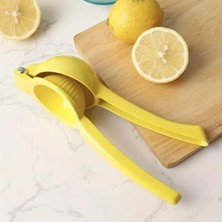 Feyza Design Dayanıklı Metal El Tipi Meyve Sıkacağı, Limon ve Narenciye Sıkma Aparatı