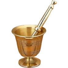 Feyza Design Parlak ve Dayanıklı Pirinç Havan, Mutfağınıza Şıklık Katacak Güzel Tasarım