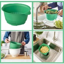 Feyza Design Paslanmaz Çelik Süzgeç, Güçlü ve Dayanıklı, Çok Amaçlı Kullanım