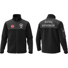 Ekonomik Seri Unisex Softshelli Özel Güvenlik Polar(Baskılı )