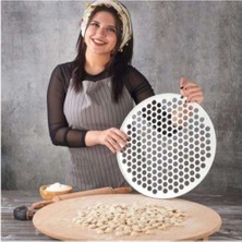 Feyza Design Pratik Mantı Kalıbı, Hamur Kesme Aparatı, 40 Cm, Kolay ve Hızlı Kullanım