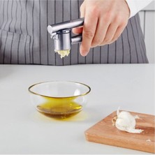 Feyza Design Pratik Sarımsak Ezici, Kolay ve Hızlı Kullanım, Mutfakta Şıklık