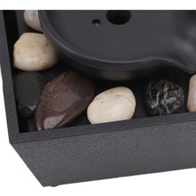 Hediye Bahçesi LED Demlik Tasarımlı Şelale Süs Havuzu