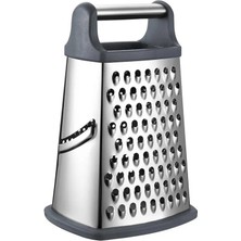 Feyza Design Çelik Rende, Büyük Boy, Çok Işlevli, Silikon Taban, Dayanıklı ve Pratik