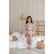 Oh la la Koala For Little Ones Renkli Böcek Baskılı Color Shapes Çocuk Pijama Takımı