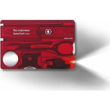 Victorinox Swisscard Lite Krmzi Şeff