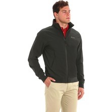Slam Antrasit Erkek Dik Yaka Uzun Cepli Regular Fit Yazlık Ceket A123002S00