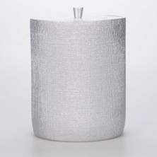 Selim Linen Çöp Kovası Gümüş