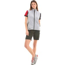 Slam Açık Gri Kadın Dik Yaka Regular Fit Yelek A926001S00_ACT Ws Softshell Vest