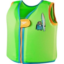 Speedo Printed Float Batmaz Çocuk Yeşil Can Yeleği.-