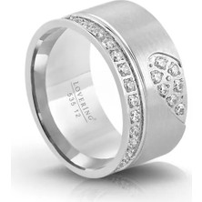 Lovering LVR535B Kadın Çelik Yüzük