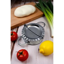 Feyza Design Paslanmaz Çelik Büyük Ravioli Mantı Kalıbı KW-1119, Kolay ve Hızlı Hazırlık