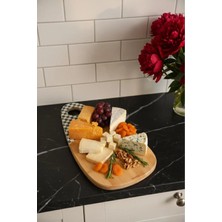 Feyza Design Şık ve Dayanıklı Büyük Glob Kesme Tahtası, Mutfağınıza Zarafet Katacak