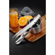 Feyza Design Çelik 9 cm Çaplı Patates ve Meyve Ezici Püre Yapıcı Pres