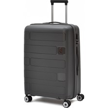 Ççs Polipropilen Kırılmaz Orta Boy Valiz – Sessiz Tekerlekli, Darbe Dayanıklı Seyahat Bavulu 5236