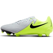 Nike Phantom Gx2 Academy Fg/mg Mens Football Shoes Çoklu Zemin Kramponu Gri