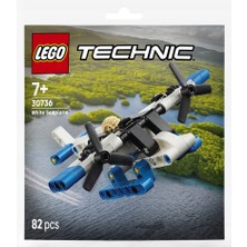 LEGO Technic White Seaplane 30736