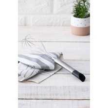 Feyza Design 30 cm Çelik Çırpıcı, Dayanıklı ve Şık Mutfak Gereci