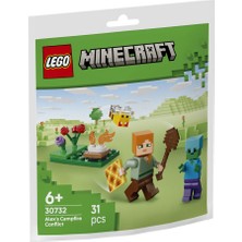 LEGO Minecraft Alex'in Kamp Ateşi Çatışması 30732