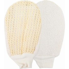 Sisal Lastikli Eldiven: 13,5X24 cm