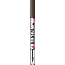 Maybellıne Build A Brow 2in1 Kaş Kalemi ve Jeli Brown