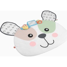 Fisher-Price Yenidoğanlar Için Karın Üstünde Oynama Oyuncağı, Sevimli Köpekçik Büyük Oyun Minderi ve