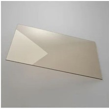 Özgürce Şömine Camı 410MM x 290MM, Lüks Fırınlı, Dayanıklı ve Şık Tasarım