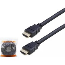 Novis Liora Hadron HDX2021 HDMI (M) To HDMI (M) Kablo Pvc 20M Si̇yah