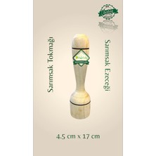 Feyza Design Hatay Yöresel Doğal Ahşap Ağaç Ezici ve Dövücü Tokmak