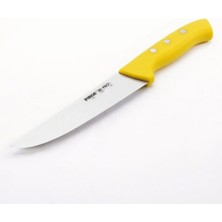 Pirge Profi Kasap Bıçağı No:4 21 cm Sarı