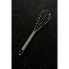 Feyza Design Ultra Kaliteli 31 cm Paslanmaz Çelik Profesyonel Çırpıcı