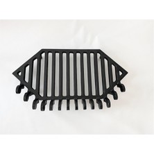 Özgürce Prizmatik Döküm Izgara, Şömine Için 74X44X40 cm 14 Lü Izgara