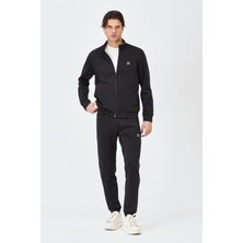 Lacivert Scuba Mevsimlik Regular Fit Erkek Eşofman Takım 3xl