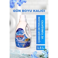 Biopak Ambre Parfümlü Çamaşır Deterjanı ve Yumuşatıcı