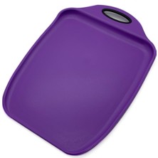 Feyza Design Mor Renkli Şık ve Dayanıklı Kesme Tahtası, Mutfaklar Için Ideal