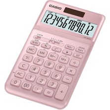 AK-SA-STR Casio JW-200SC-PK 12 Hane Pembe Masa Üstü Hesap Makinesi