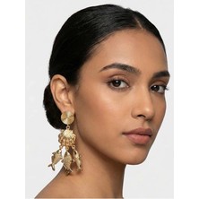 Gante Life Ucu 3 Adet Balık Ortası Istiridye Detaylı Sallantılı Kadın Küpe