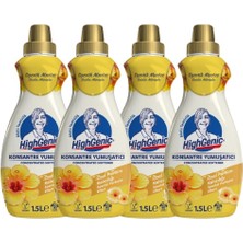 Highgenic Çamaşır Yumuşatıcı Egzotik Mucize 1500 ml x 4 Adet