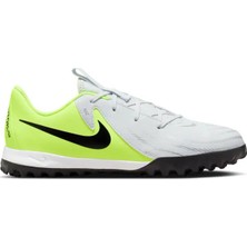 Nike Phantom Gx2 Academy Tf Kids Football Shoes Çocuk Halı Saha Ayakkabısı Gri