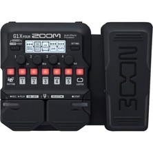 Zoom G1X Four Expression Pedallı Multi-Efekt Prosesörü Dijital Model Müzik Ekipmanı