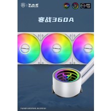 Bubalus Cold War 360A White Intel-Amd Uyumlu Işlemci Sıvı Soğutucu
