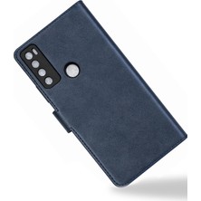 Stylmenplus Newface Tcl 20 Se Trend S Plus Kapaklı Kılıf - Lacivert