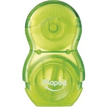 Maped Loopy Tek Delikli Silgili Kalemtraş Display 049111 1 Adet Yeşil Renkli Kırtasiye Ürünü