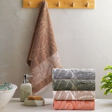 Schafer Home Adore Jakarlı Havlu 70X140 cm 1 Parça-Kahverengi