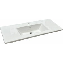 Bocchı Bocchi - Tezgah Üstü Lavabo 41*100 Parlak Beyaz - 1329-001-0126