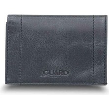 Guard Antik Siyah Hakiki Deri Mini Boy Ikiye Katlı Model Erkek Cüzdan // GRD260225WT1423