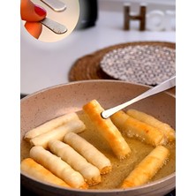 Feyza Design Paslanmaz Çelik Barbekü Maşa, Et ve Kızartma Için Güvenli Kullanım