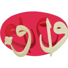 Feyza Design Yumuşak Silikon Kalıp, Kek ve Çikolata Şekillendirme Aracı