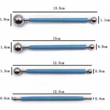 Feyza Design Lezzetli Metal Top Marzipan Seti, Renkli ve Eğlenceli Tatlılar Için Ideal